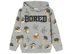 Name It grey melange Bored of Directors hoodie sweatshirt